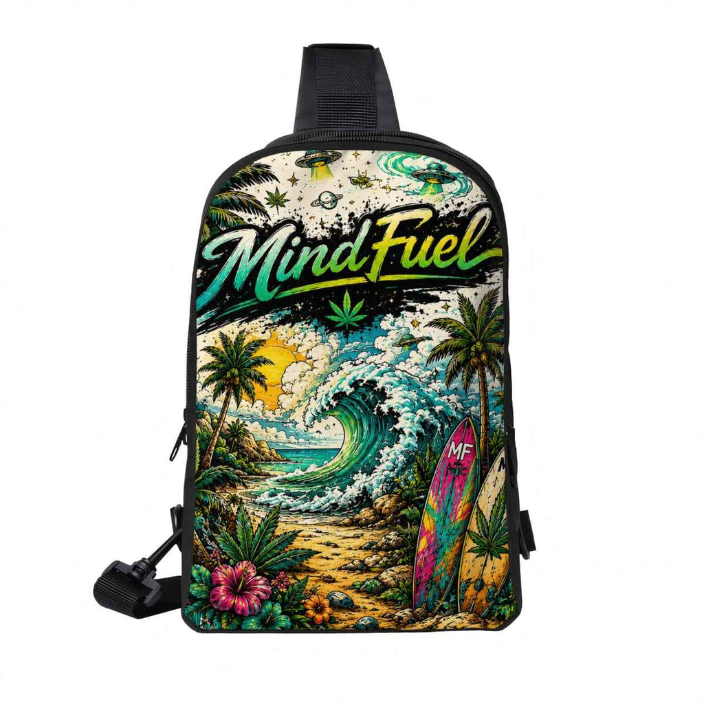 Double Layer CrossBody Bag Chest Bag