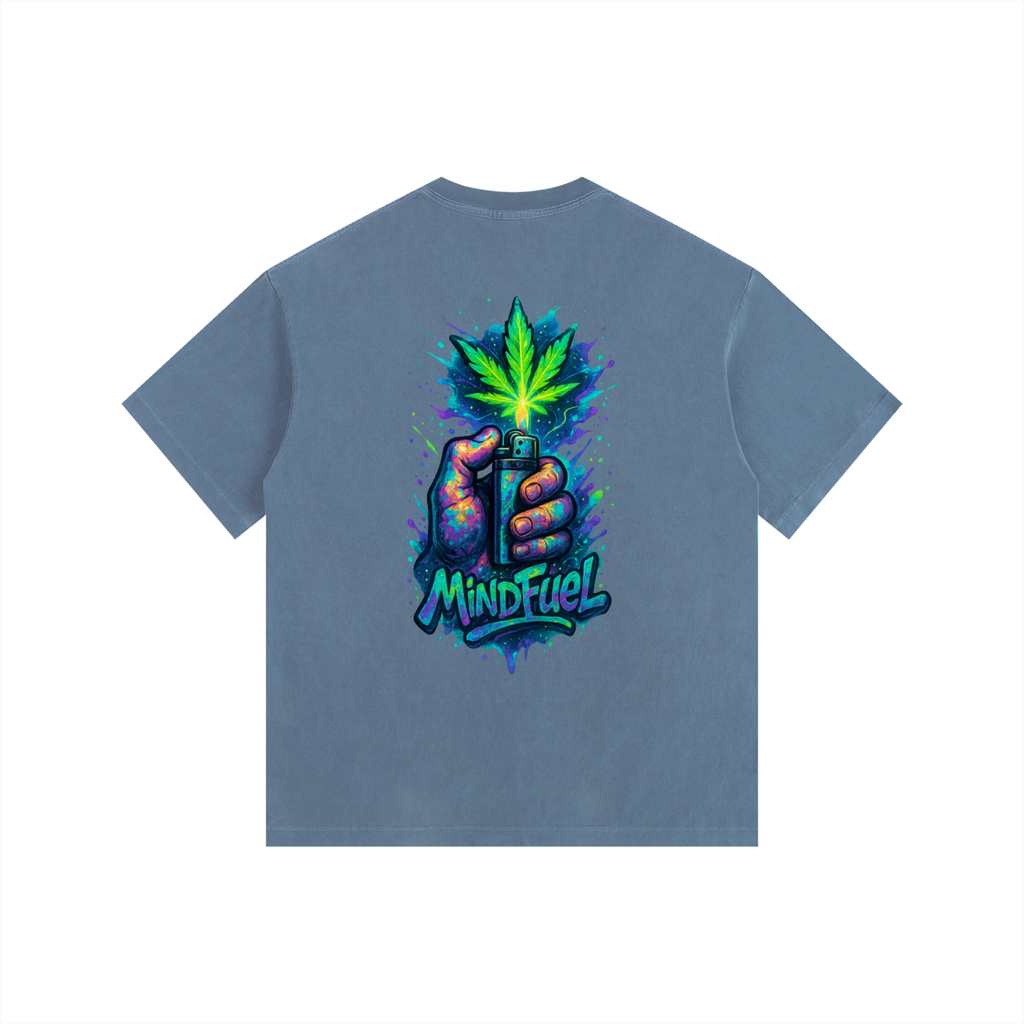 Vintage Washed Oversized Cotton T-Shirt
