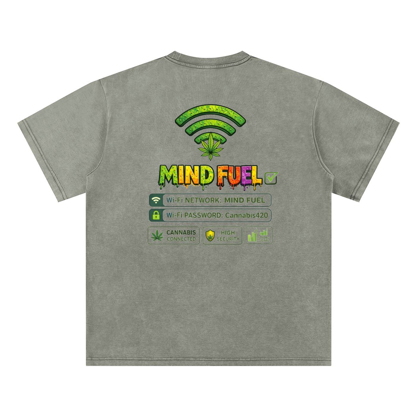 Bamboo Slub Snow Washed T-Shirt