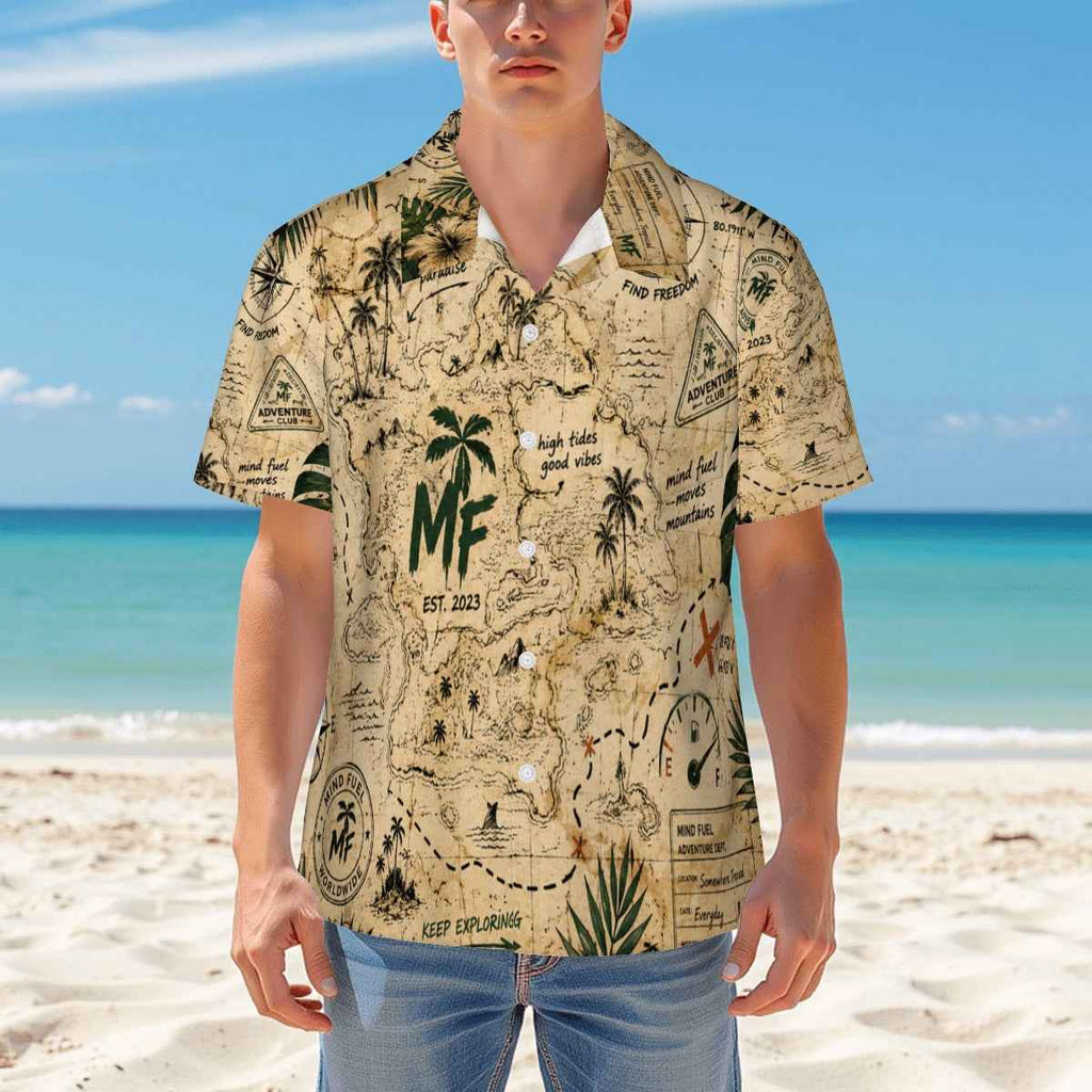 Hawaiian Shirt for Men 15CD0D1192FA44DA905099EC69368743