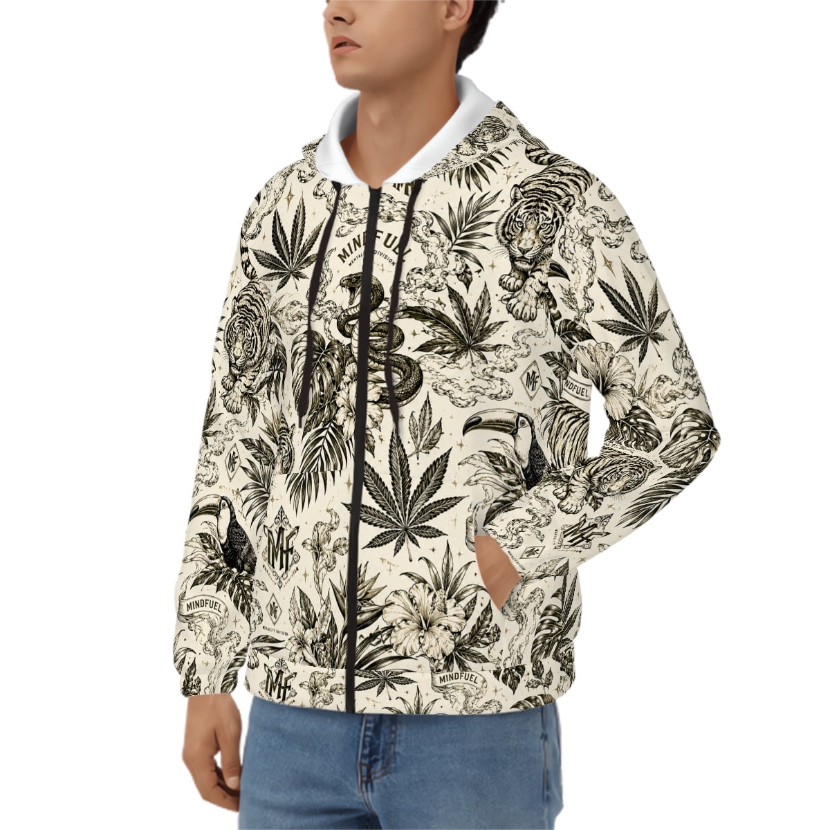 Men's Zip Up Hoodie - Comfortable and Stylish Outerwear for Every Occasion