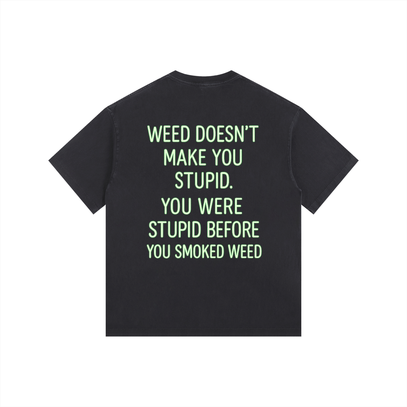 Vintage Washed Oversized Cotton T-Shirt
