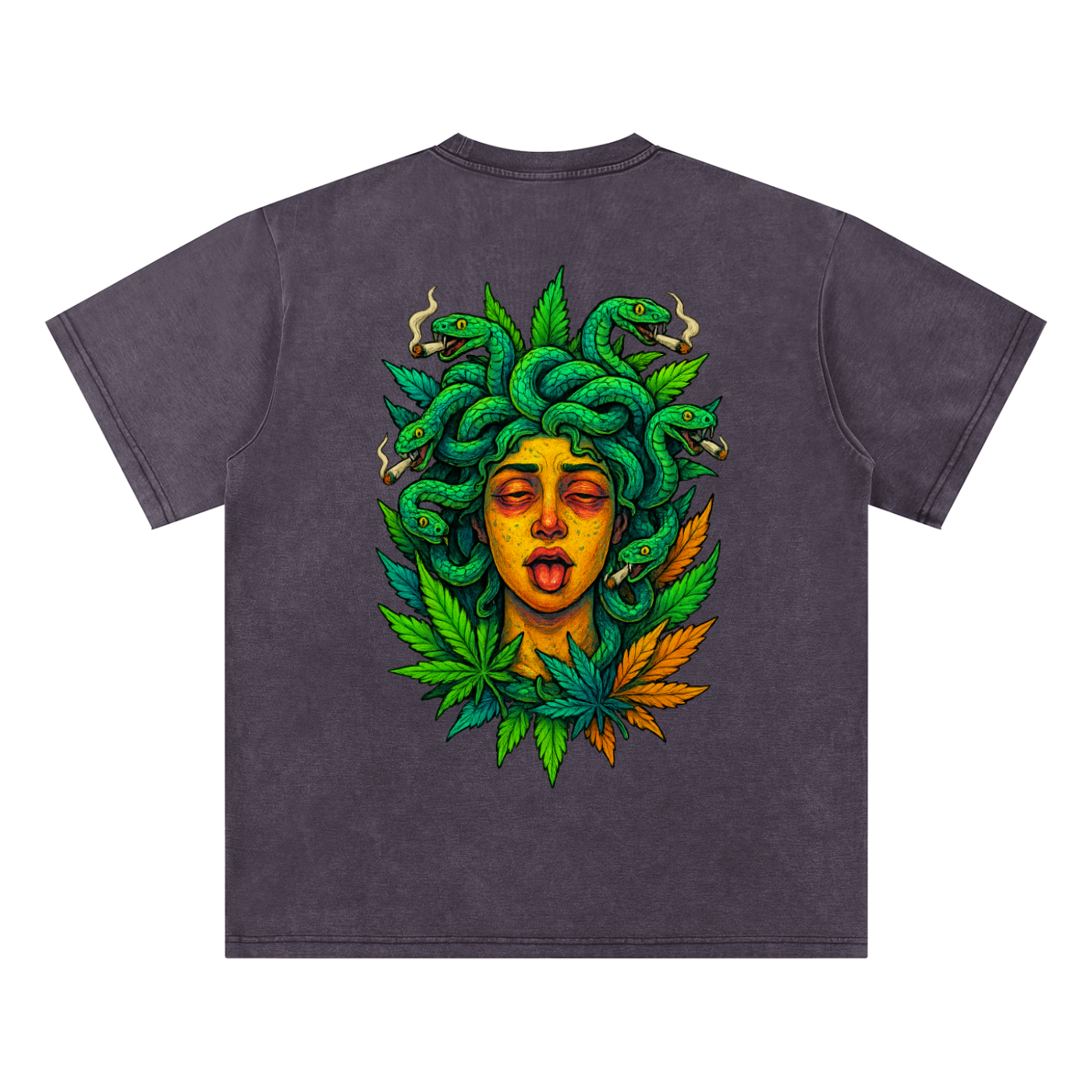 Bamboo Slub Snow Washed T-Shirt