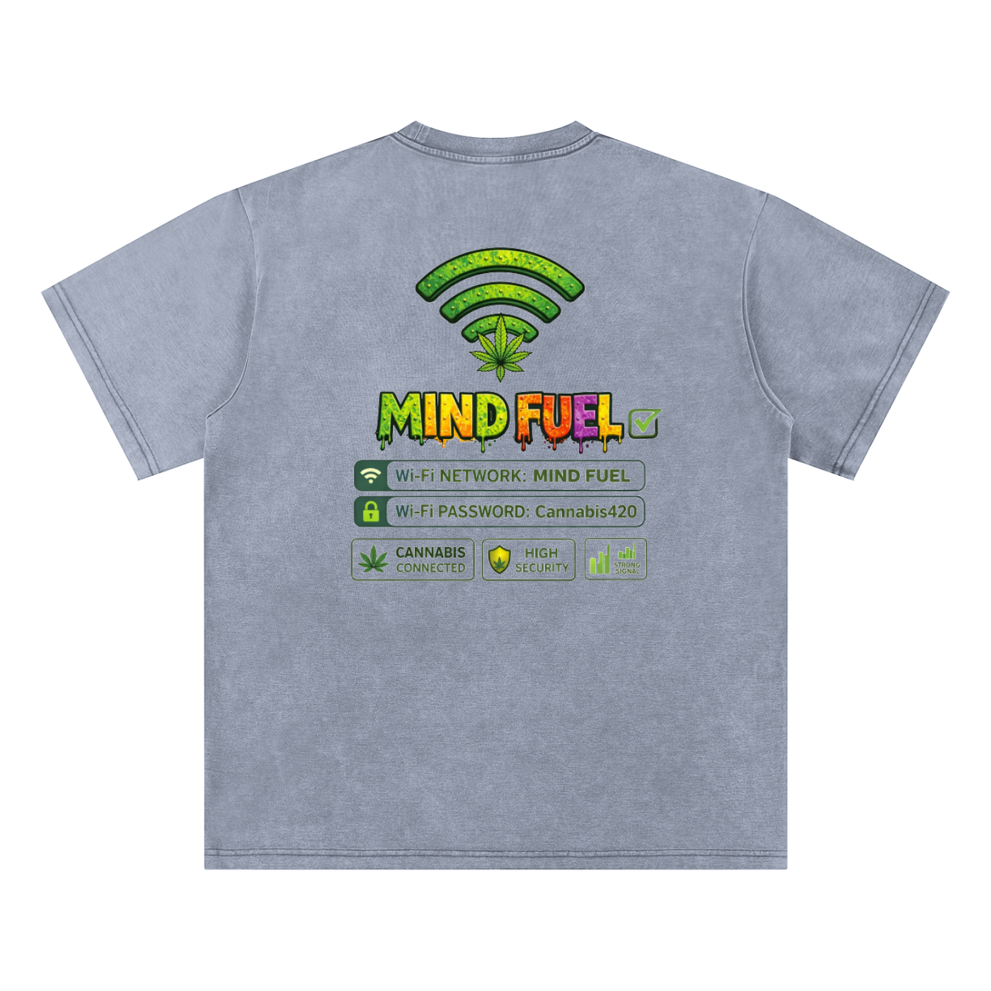 Bamboo Slub Snow Washed T-Shirt