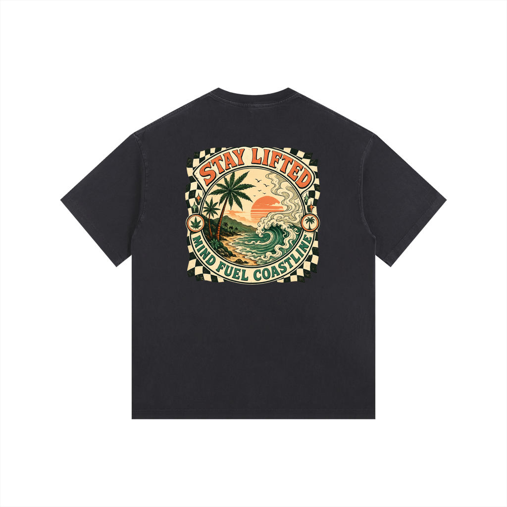 Vintage Washed Oversized Cotton T-Shirt
