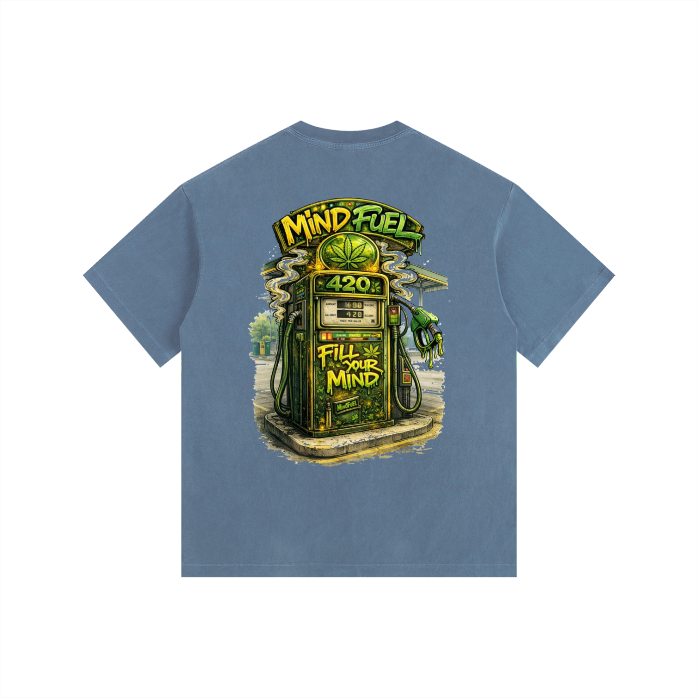 Vintage Washed Oversized Cotton T-Shirt